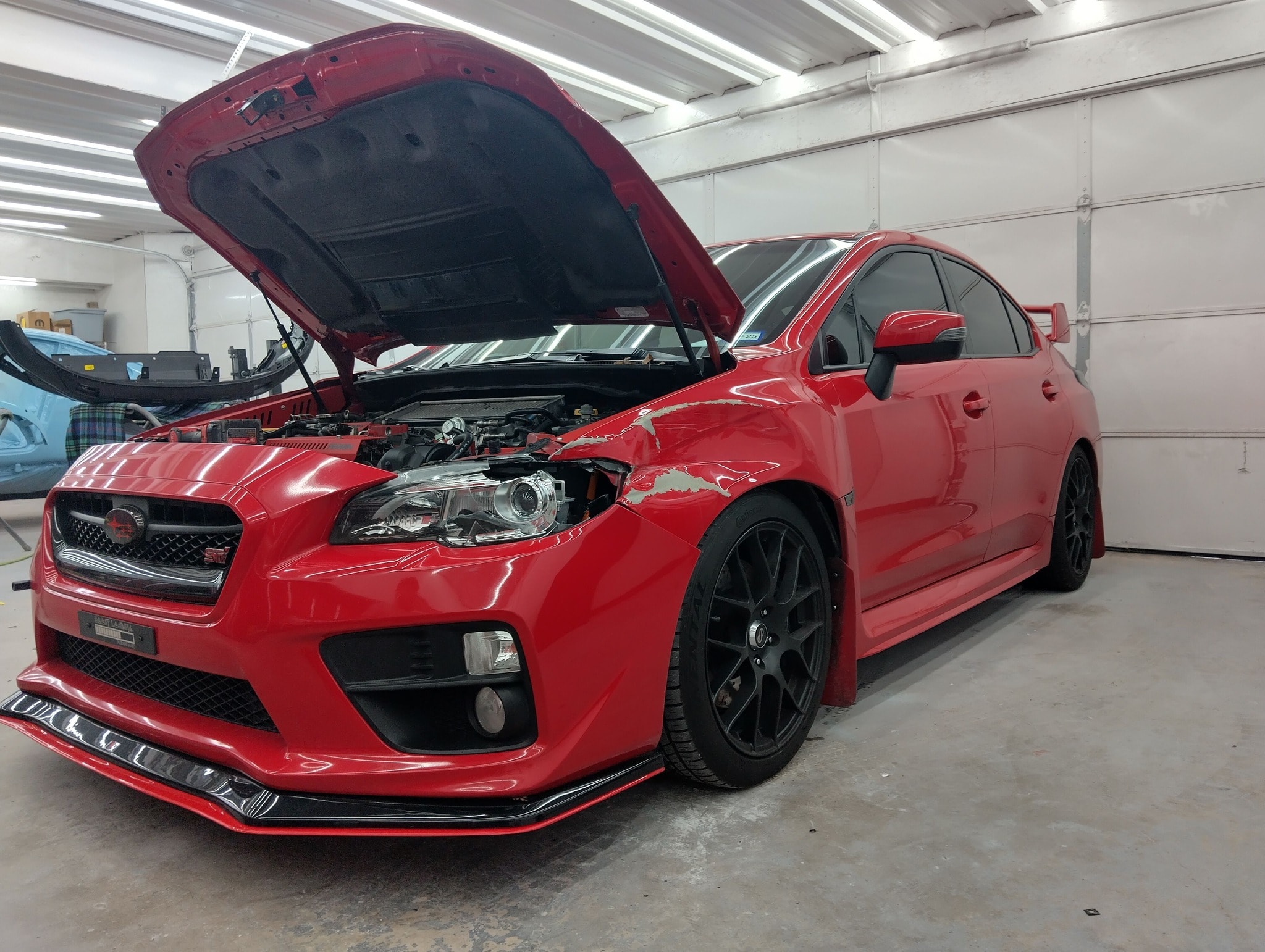 Heritage Collision Center repair work